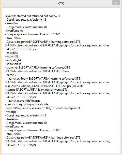 Java exit codes. Java exit codes