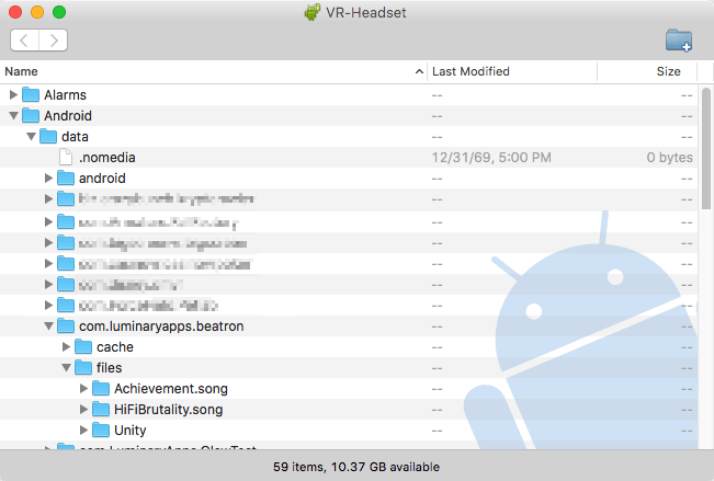 изображение Android File  Transfer