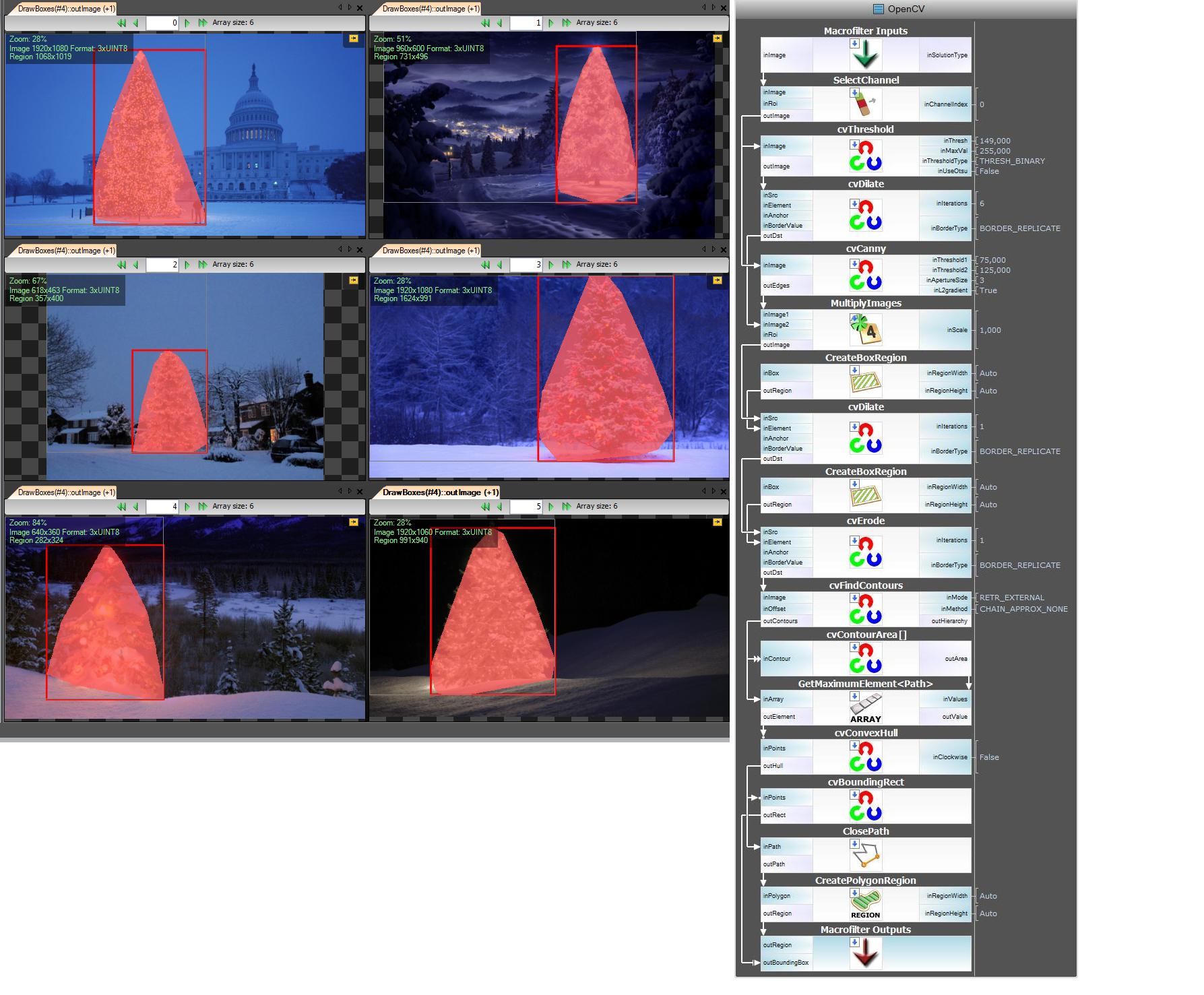 Решение OpenCV