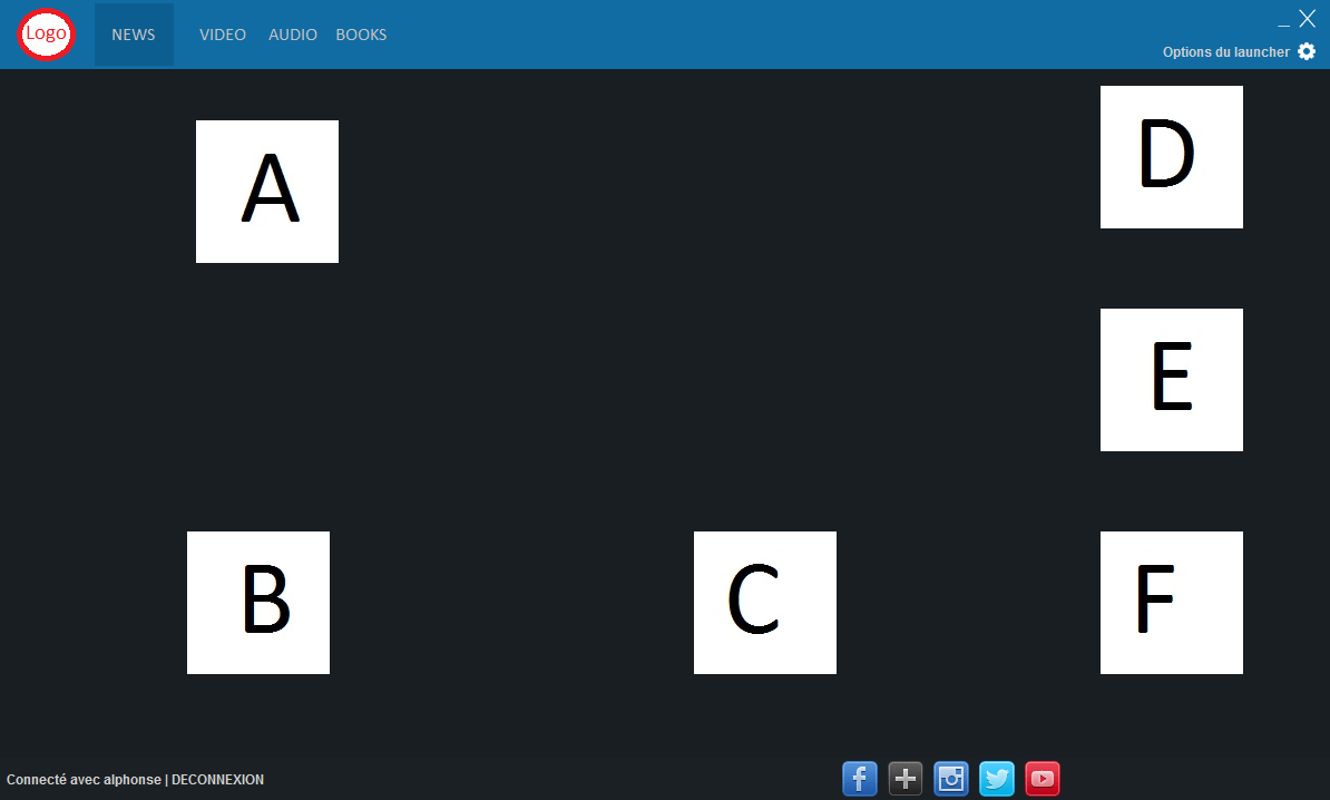 Tabs select