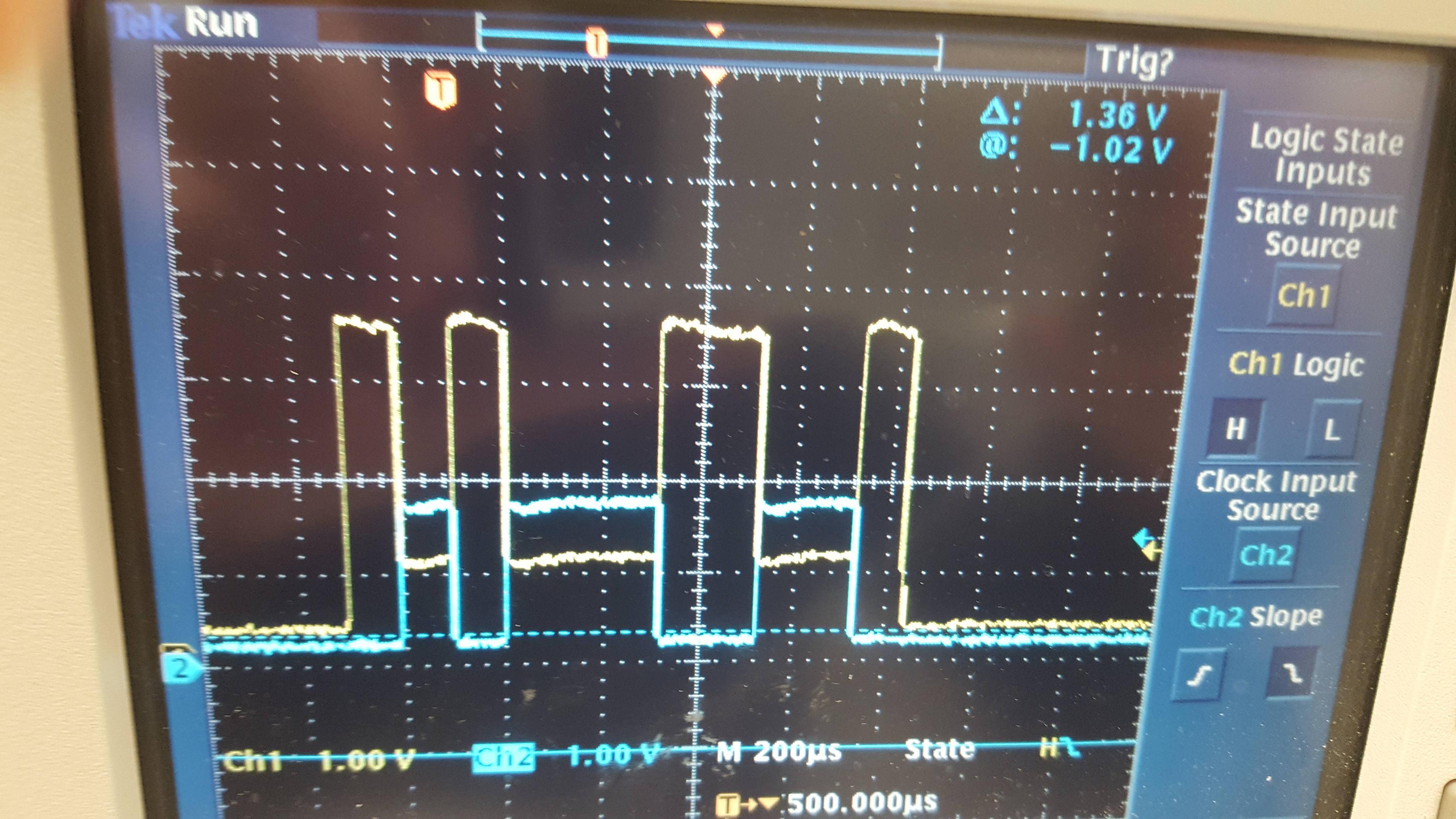 Сигнал ASCII '1