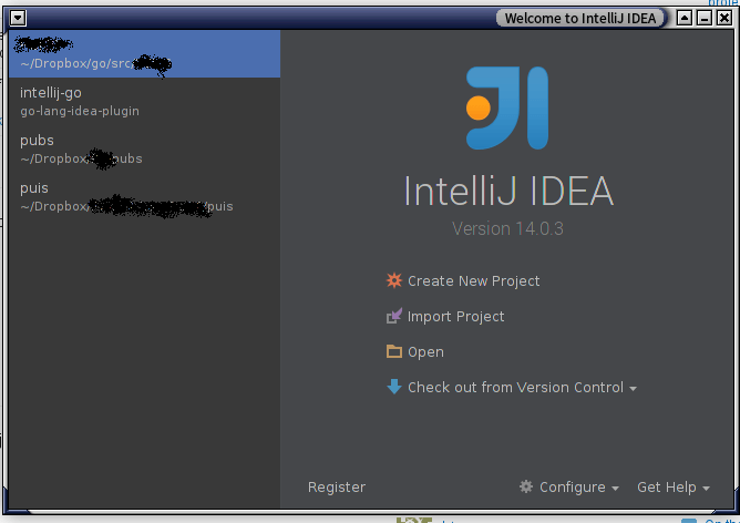 Как удалить проект в intellij idea