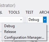 Запуск Configuration Manager