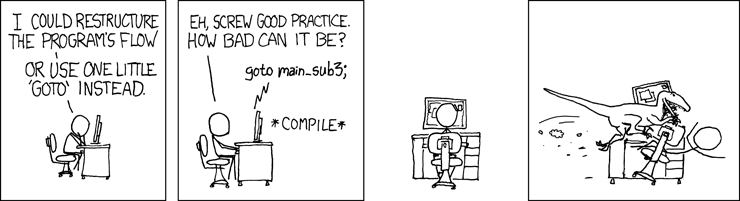 XKCD's GOTO Comic