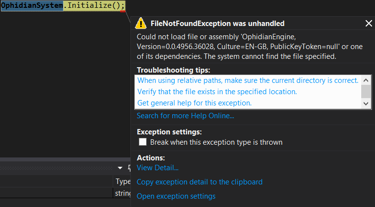 FileNotFoundException