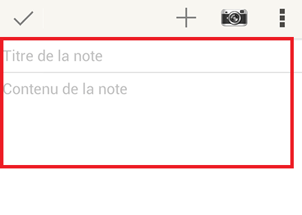 Evernote edittext