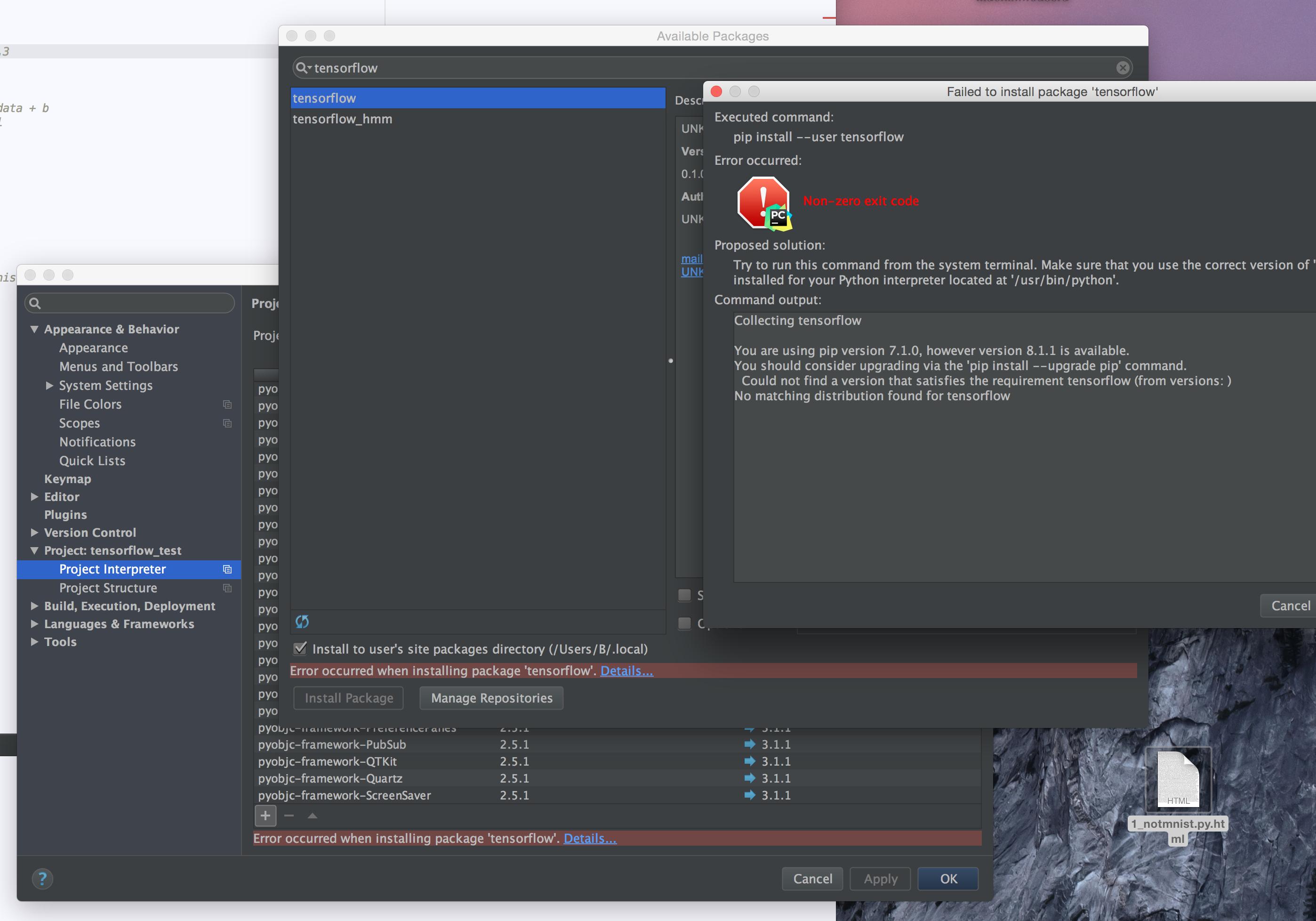 Pycharm mac os. Pip install pycharm. конфигурация в pycharm. tensorflow install.