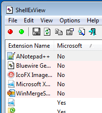 ShellExView SharpShell WiX