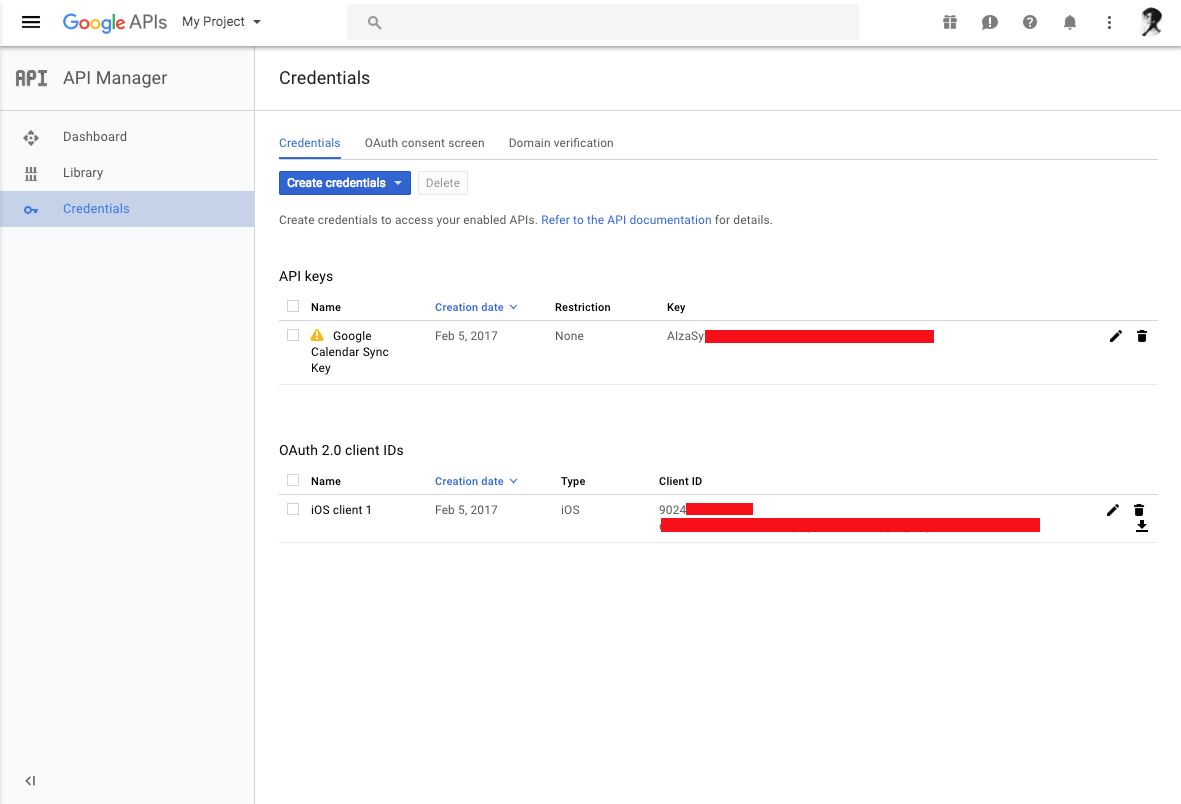 Google calendar api