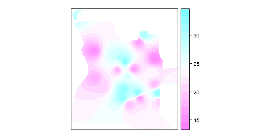 Spplot для IDW Криг