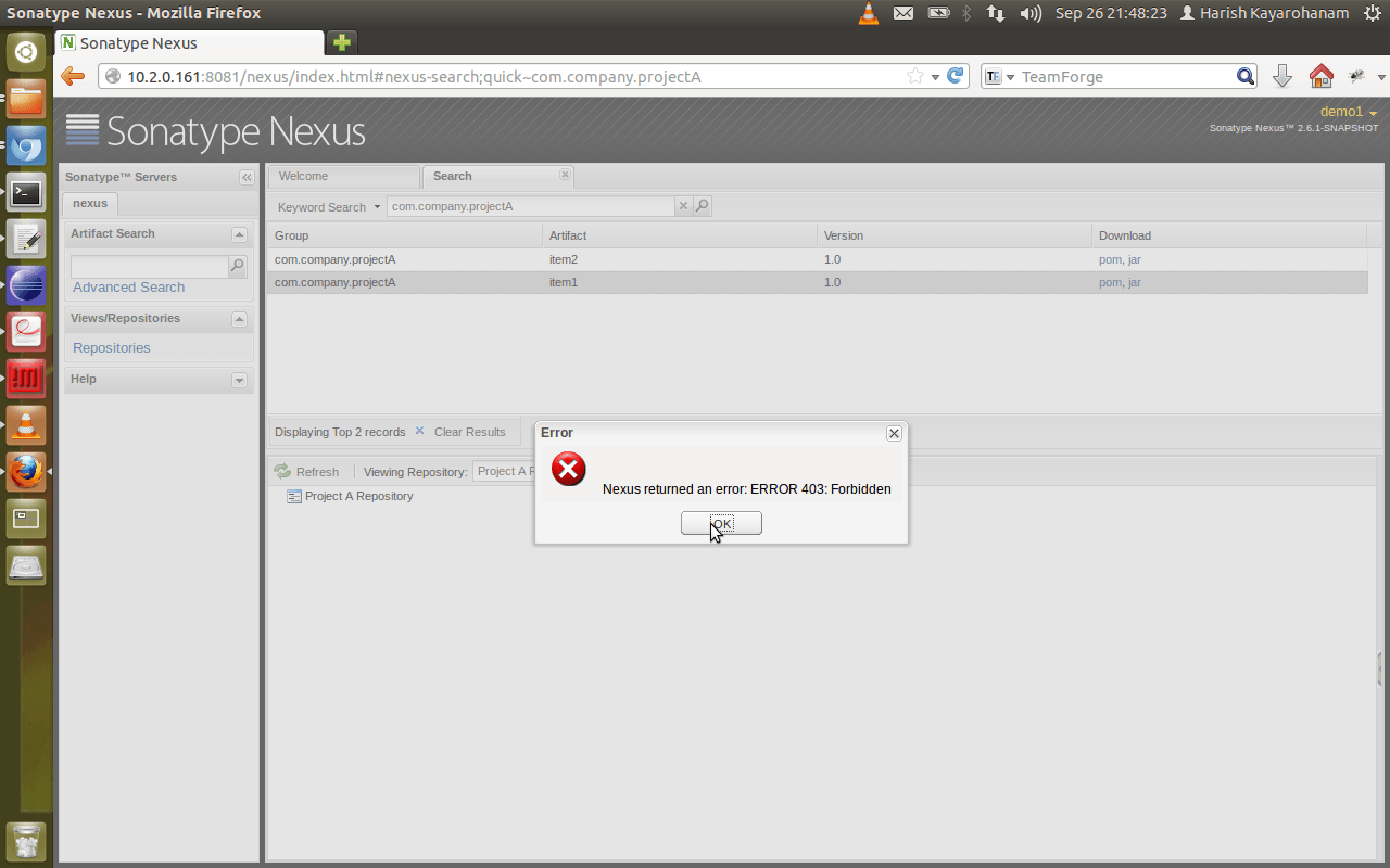 Need basic realm sonatype nexus repository manager. Nexus 3 sonatype.