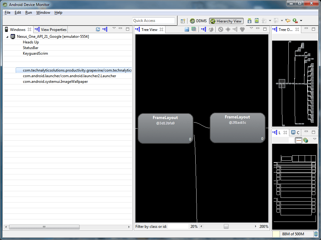 Скриншот Android Device Monitor