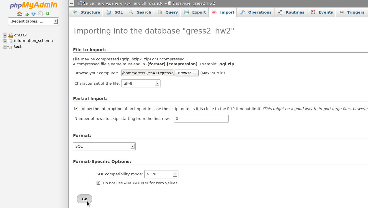 Загрузить данные в mysql. Загрузить данные в mysql