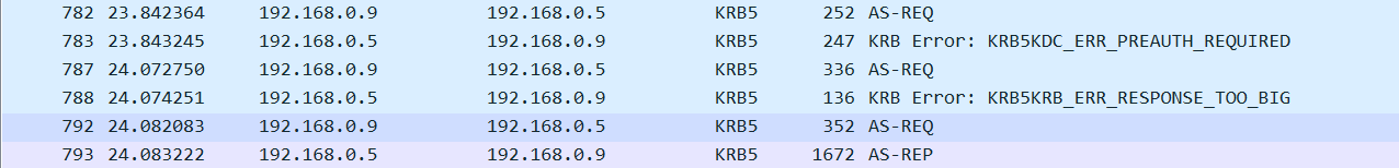 Пакетный трафик с сервера браузера на KDC