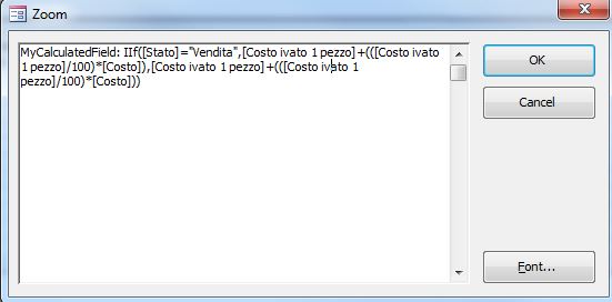 Sql field value
