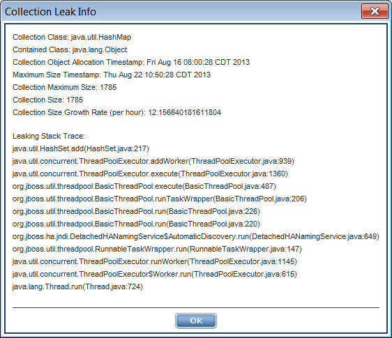 Информация об утечке коллекции