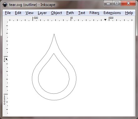 Tear Inkscape