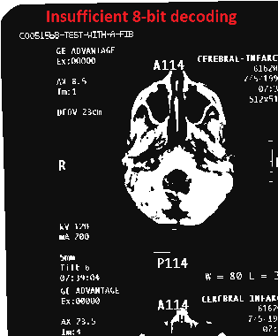 JPEG-изображение с 12-битной точностью, закодированное FJCore с 8-битной точностью