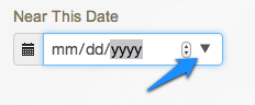 Chrome Native Date Picker